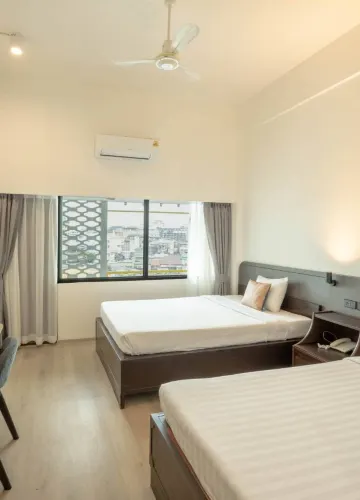 ห้องพรีเมียร์เตียงแฝดพร้อมฝักบัว