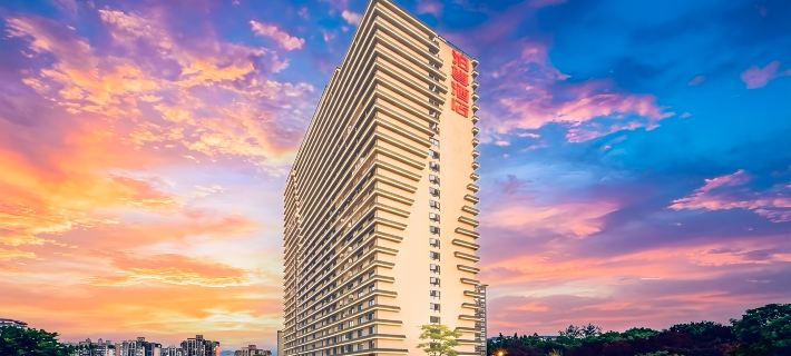 Bozun Yunjing High Altitude Hotel (Longhu Times Tianjie Yuanjiagang Subway Station Store) Hotele w: Chongqing