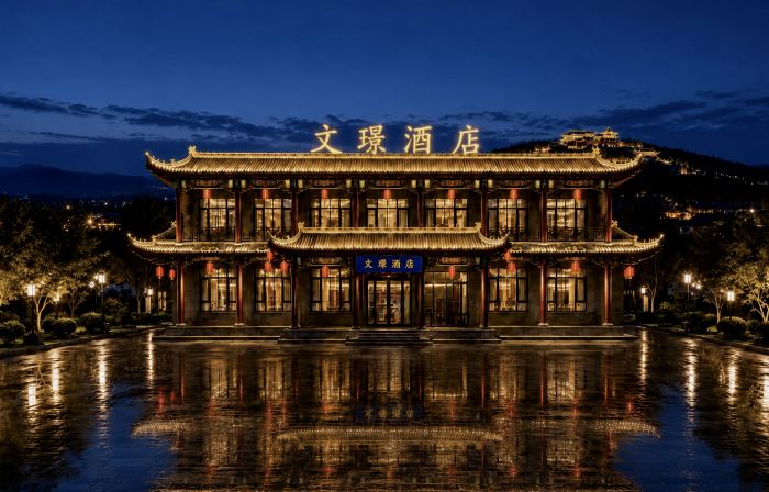 Wenjing Jinlan Courtyard · Vista Smart Sleep Resort (Wang Family Compound Ticket Office)