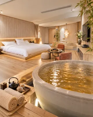 Onsen and Zen  Resort Hotel Leshan - Hot Springs