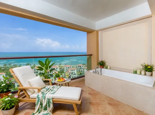Highlights Holiday Seaview Apartment (Qionghai Boao Aaron Meeting Site) - موقف سيارات