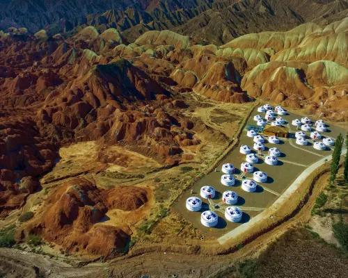 Kaoshan Daying Self-driving Tour Guesthouse Hotels in Linze