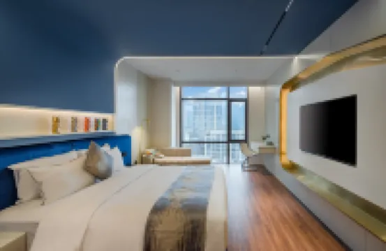 兩江臻選酒店（北濱路鎏嘉碼頭店） 鄰近度·世界精釀啤酒博物館（重慶店）的酒店