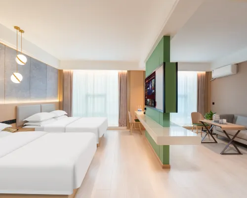 Wanhao Hotel (Xining Railway Station Xinqian Night Market Branch) Hotele w: Xining