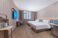 HanTing Hotel (Nanjing Luhe Fangzhouguangchang Subway Station) Hotel in zona Nanjing Luhe Stadium