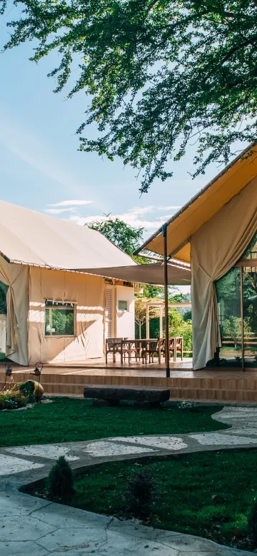 ห้องพรีเมียมเตียงคู่ วิวภูเขาคู่