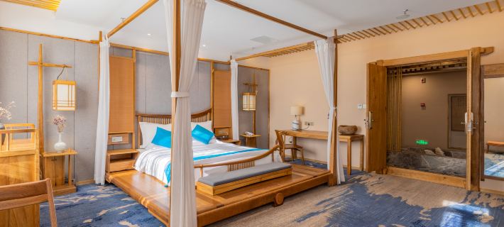 Yuzhou Dongguan • Chan Mo Hotel (Jiangyang Zhangba Guiyuanlin Park Branch) Hôtels à&nbsp;: Luzhou