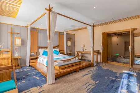 Yuzhou Dongguan • Chan Mo Hotel (Jiangyang Zhangba Guiyuanlin Park Branch) Отели рядом с достопримечательностью «Zhangba Guiyuan Forest»