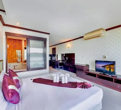 ห้องซูพีเรียร์ ซีวิว พร้อมระเบียง