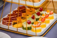 EXHIBTION INTERNATIONAL HOTEL GUANG HAN - breakfast