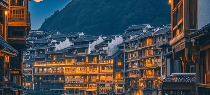 Shuishui. Nuo Guanlan Riverside View River View Homestay (Zhenyuan Ancient City New Bridge) Hotels in Zhenyuan County