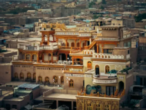 空中ガーデン民宿（喀什古城観光地） カシュガルのホテル