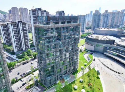 喆啡酒店（大連東港商務區音樂噴泉廣場店） 鄰近東港音樂噴泉廣場的酒店