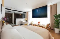 Amanjing • Rizhao Jinshan • Snow Peak | Yunjing Panoramic Manor (Baisha Old Town) - balcony