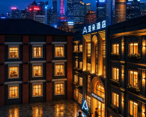 Atour Hotel Nanjing East Road, Shanghai on the Bund Hôtels à : Shanghai
