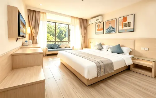 Delicacy and Warm·Gardenia Blossom Hotel (Xiantao Xiaonan) - balcony