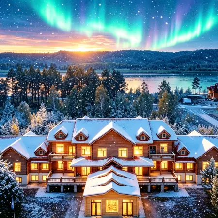 Mohe Arctic Village Songjian Yueju Luxury Wilderness Hotel
