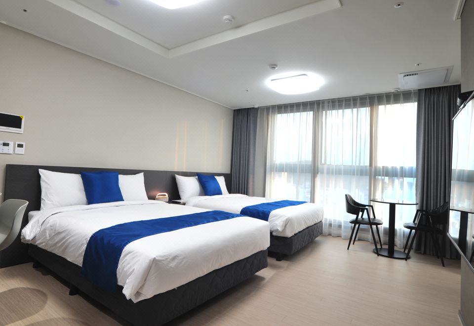 코업스테이 여수의 넓은 객실