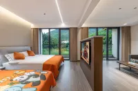 Yunshang Grassland·Wuyi·180° Lake View Mountain Luxury Holiday Beauty Villa - مطابخ