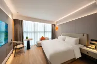 SK Simple Luxury Hotel (Shanghai Xujiahui Gymnasium Subway Station) โรงแรมในศูนย์กลางหอประชุมและนิทรรศการเอเวอร์ไบร์ท
