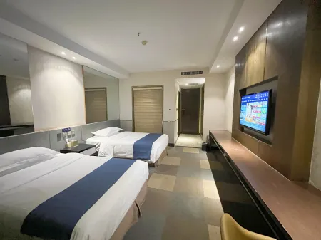 Qingzhu Shengtang Yishe Hotel (Hancheng Central Branch) Отели рядом с достопримечательностью «Hancheng Confucian Temple»