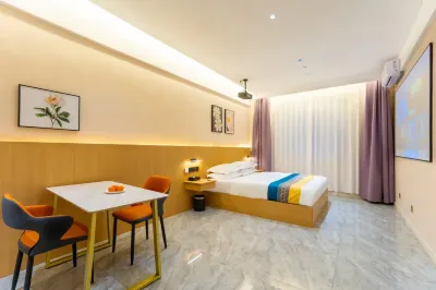 Oula Smart Audio-Visual Apartment (Ranghulu Wanda Plaza, Daqing) 다칭 사범 대학 주변 호텔