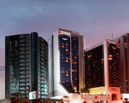 Millennium Plaza Downtown Hotel Dubai エミレイツタワー周辺のホテル
