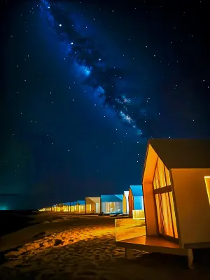 Zhongwei Shapotou District Moonlight Baohe Xingxing Desert Camping Base