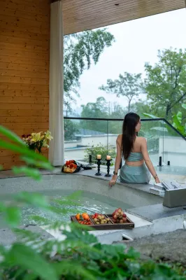Manman·Angi Gorge Private Hot Spring Resort Designer Villa Hotels near Anji Tianmu Mountain Drifting