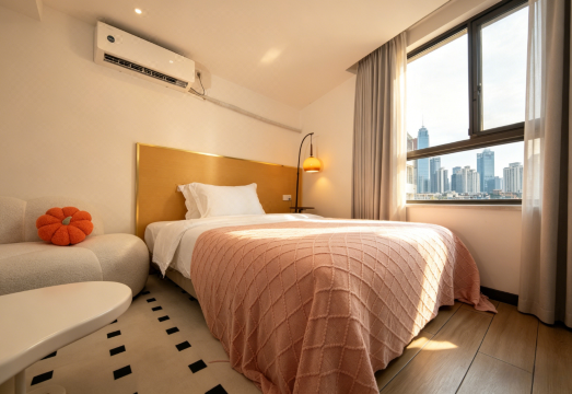 신축 호텔 객실 전경