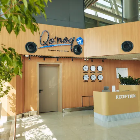 Qo'noq Capsule Hotel at Samarkand Airport