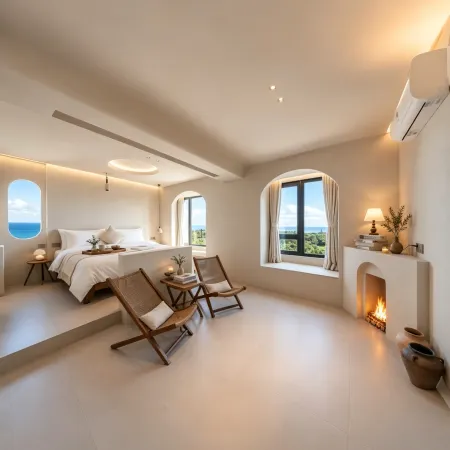 Pingtan to the wild and born sea view beauty accommodation (Longwangtou seaside resort store)