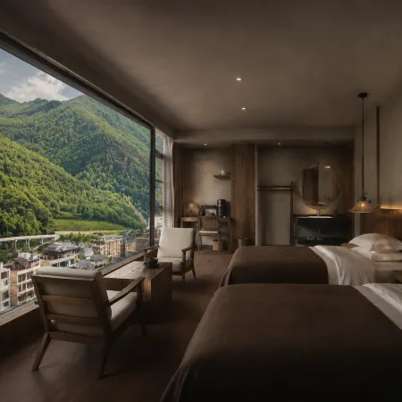 Yishan · Oxygen Bathing Smart Private Hot Spring Hotel (Mount Siguniang Scenic Area)