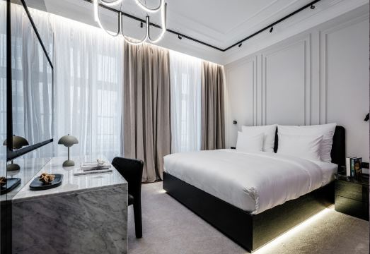 호텔 조식 전경