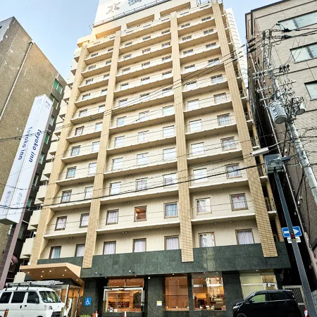 Toyoko Inn Osaka Umeda Nakatsu No.1 Отели рядом с достопримечательностью «Конгресс-центр Knowledge Capital»