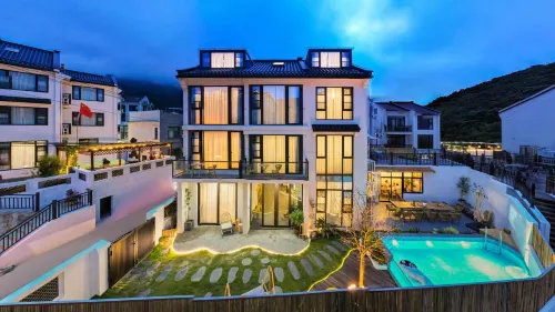Zhujiajian Lane to Hopeful Seaview Pool Designer Holiday Villa (Xiaowu Shitang Branch) - مسبح غير متناهي
