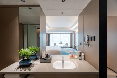 Minshan Hotel Mianyang Отели рядом с достопримечательностью «Yuewang Tower»