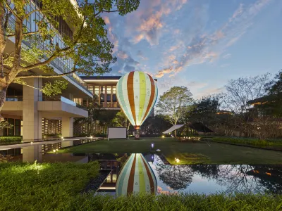 珠海橫琴悦椿酒店 鄰近二井灣濕地碧道橫琴新區1號段的酒店