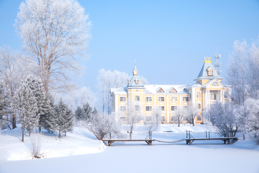 Harbin Volga Manor Baihua Island Resort Hotel Отели в Харбин
