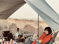 Martian campsite in the Ulanqab Mountains