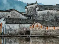 Hongcun Qiwu travel selection of Huizhou style landscape B & B