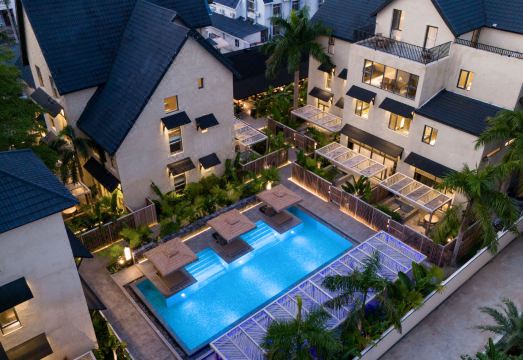 北海银滩花间堡·踏浪外景图