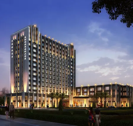 Meilinge Hot Spring International Hotel (Wuyi Hot Spring South Road Branch) Отели в г. Уи