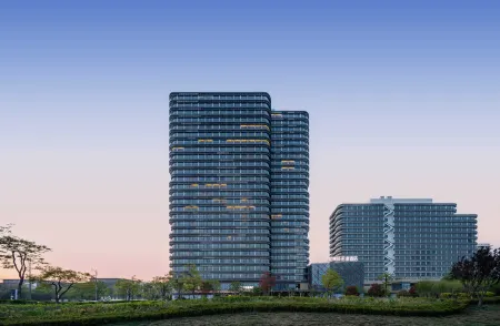Node Hotel Qingdao China Railway Expo City Отели рядом с достопримечательностью «Lingshanwan Seaside Park»