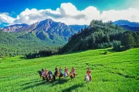 Silk Road Jinma International Hotel (Mati Temple Scenic Area) Hotels in Sunan Yugur Autonomous County