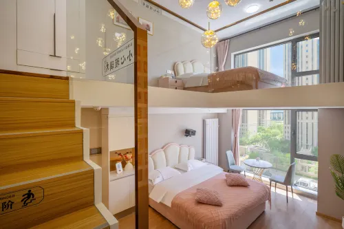 Qujianhai · Yueshang Loft Family Resort Hotel (Dalian Port East Fifth Street Venice Water City) - アパートメント