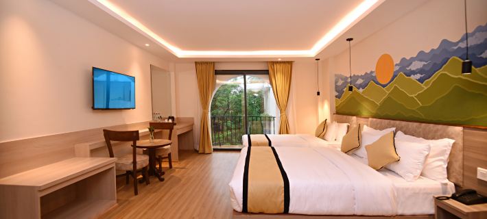 Temple Suites Kathmandu Hotéis em Katmandu