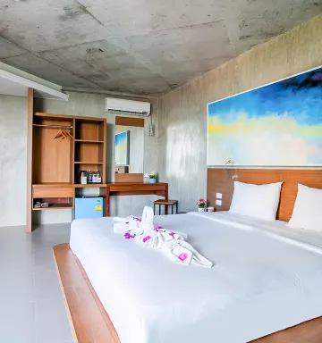 ห้องลักซ์ชัวรีพรีเมียร์วิวสวน