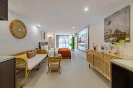 Siyashi Apartment (Fuzhou South Railway Station) Отели рядом с достопримечательностью «Mingcheng Center»