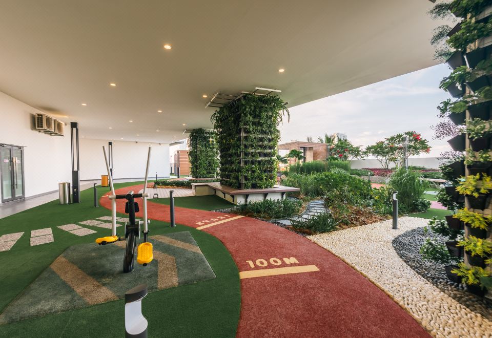 스페이스 레지던시 거실